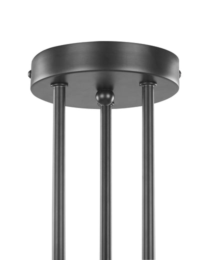  Ceiling Lamp KIDANE Metal Black