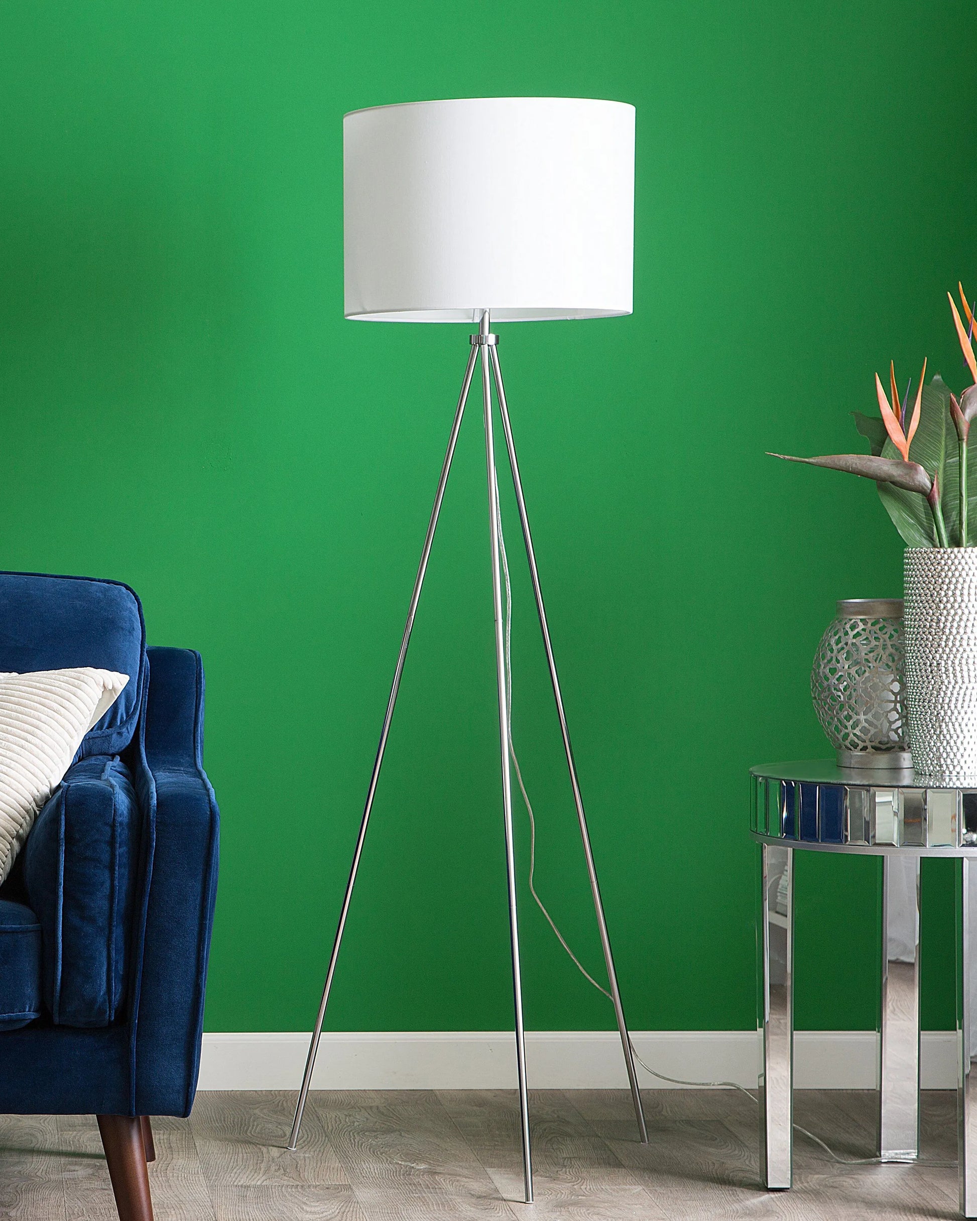  Floor Lamp VISTULA Metal Silver