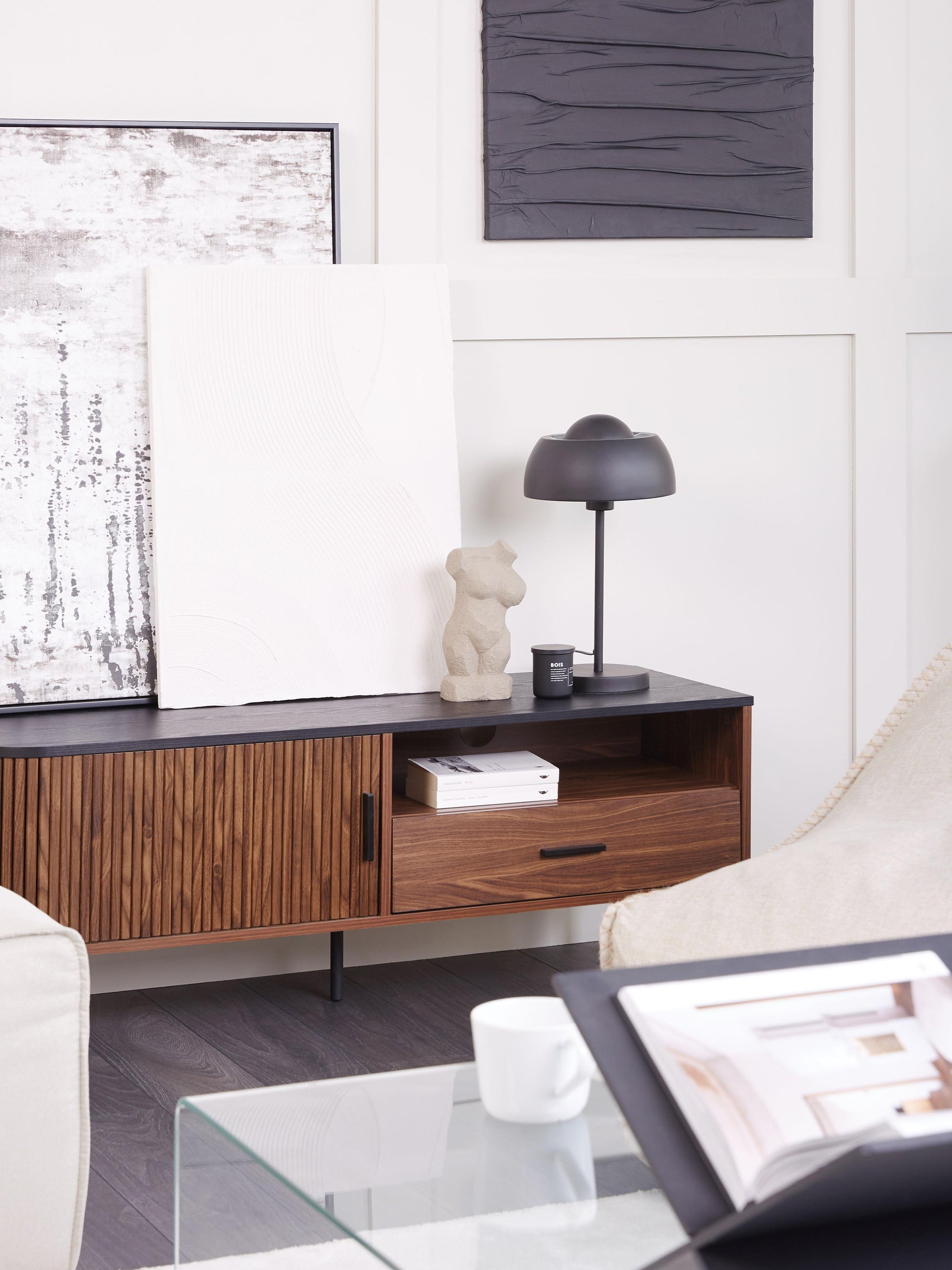  Table Lamp SENETTE Metal Black