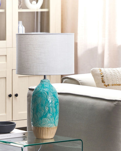  Table Lamp ATABA Ceramic Turquoise