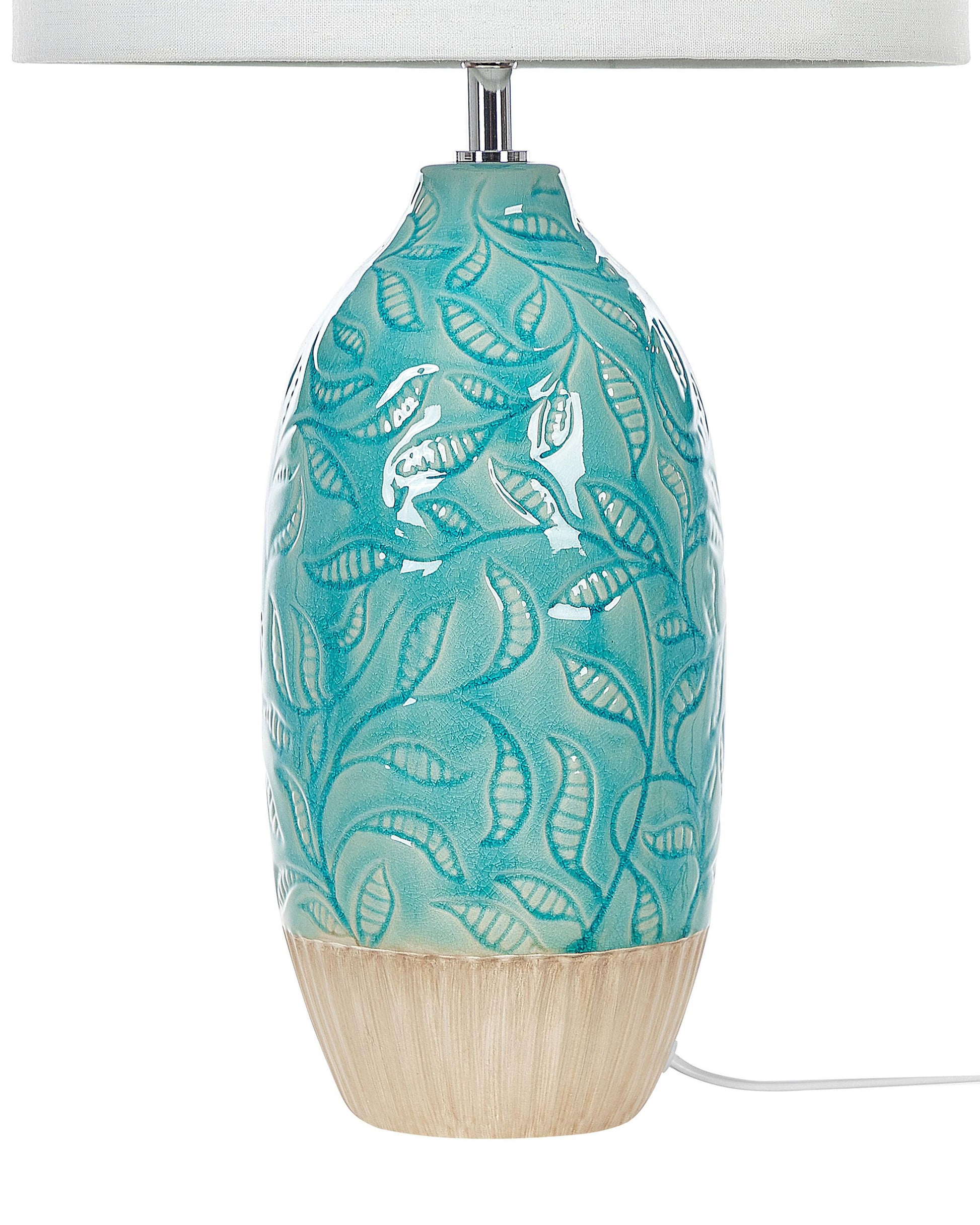  Table Lamp ATABA Ceramic Turquoise