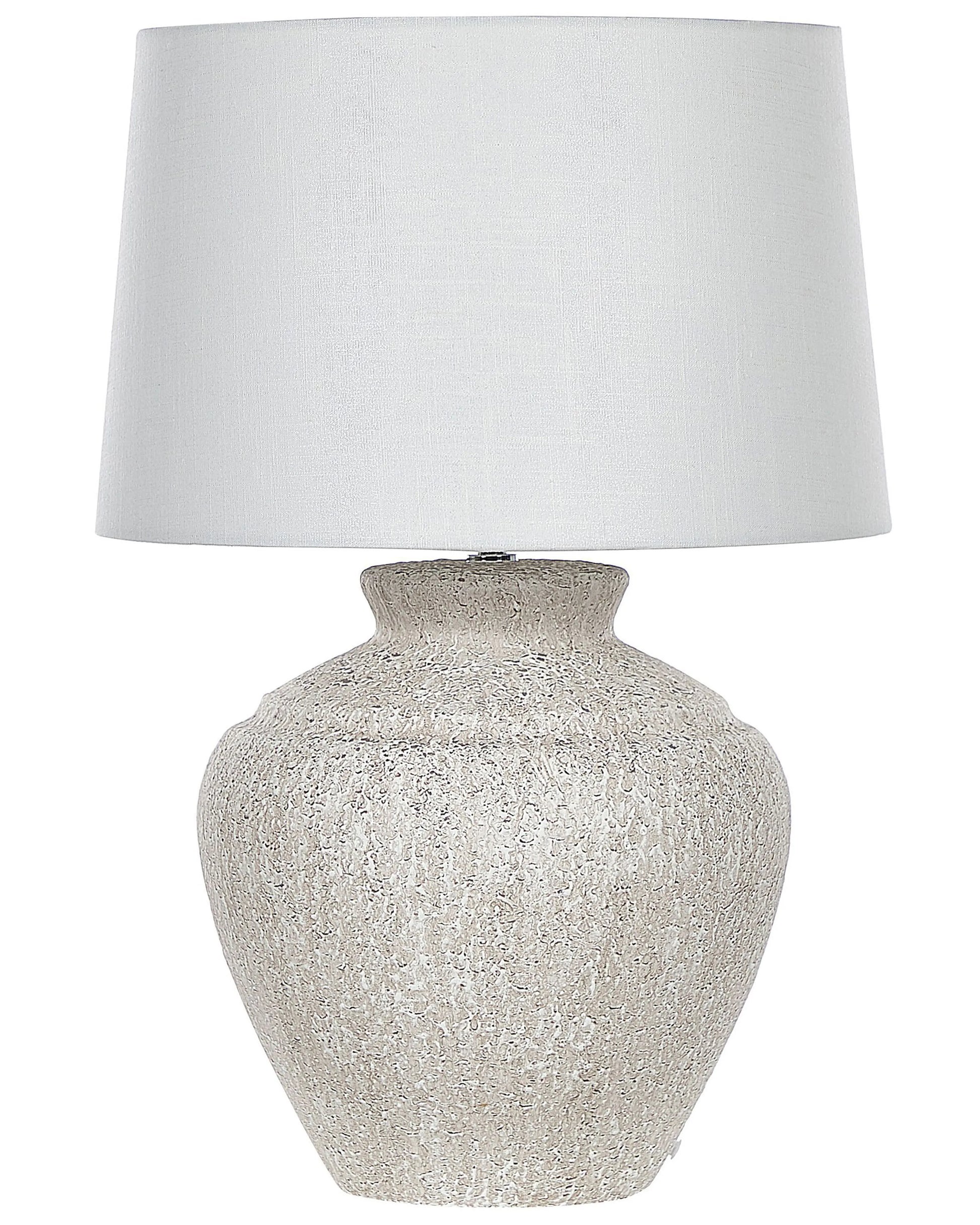  Table Lamp CAINE Ceramic Light Beige