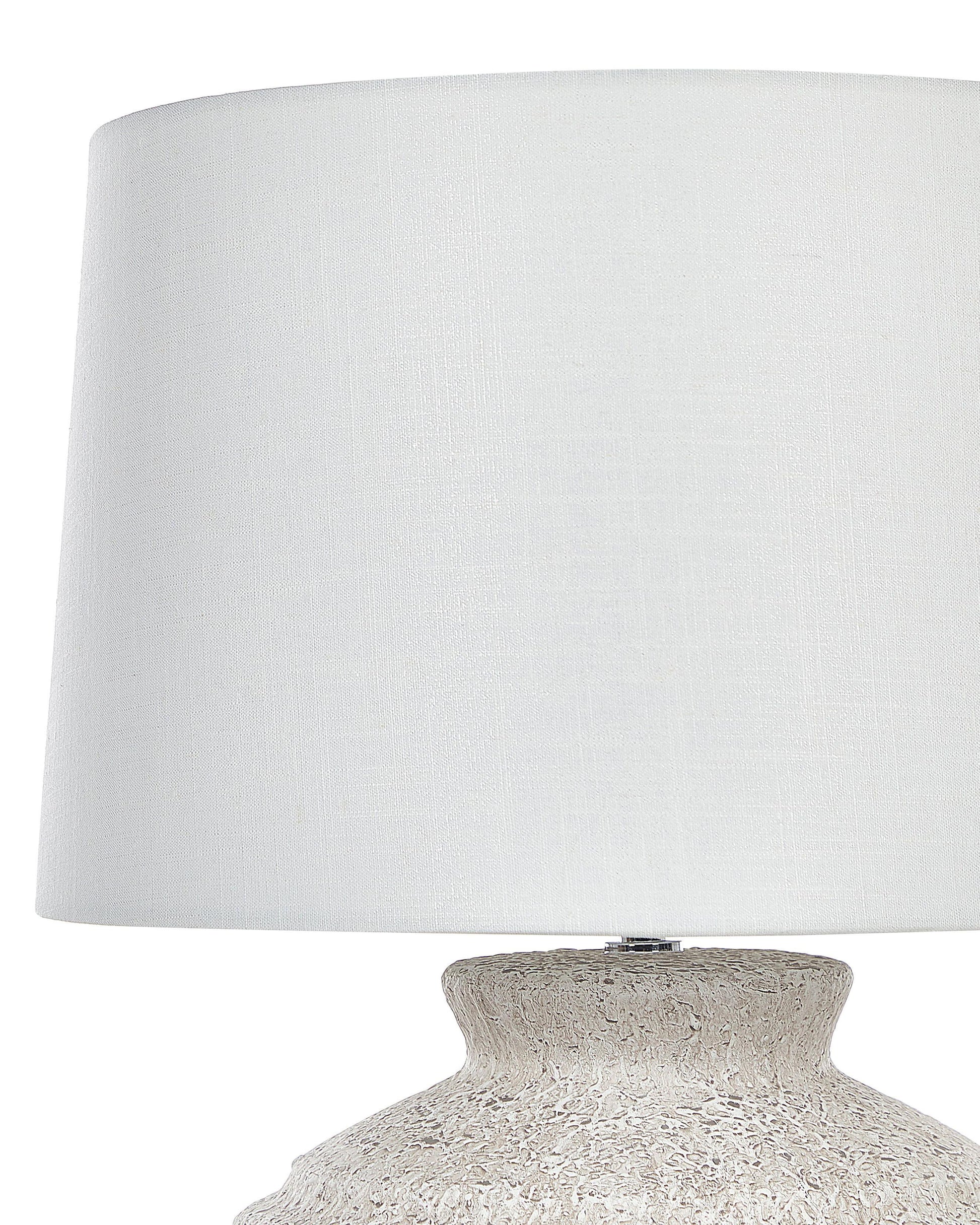  Table Lamp CAINE Ceramic Light Beige