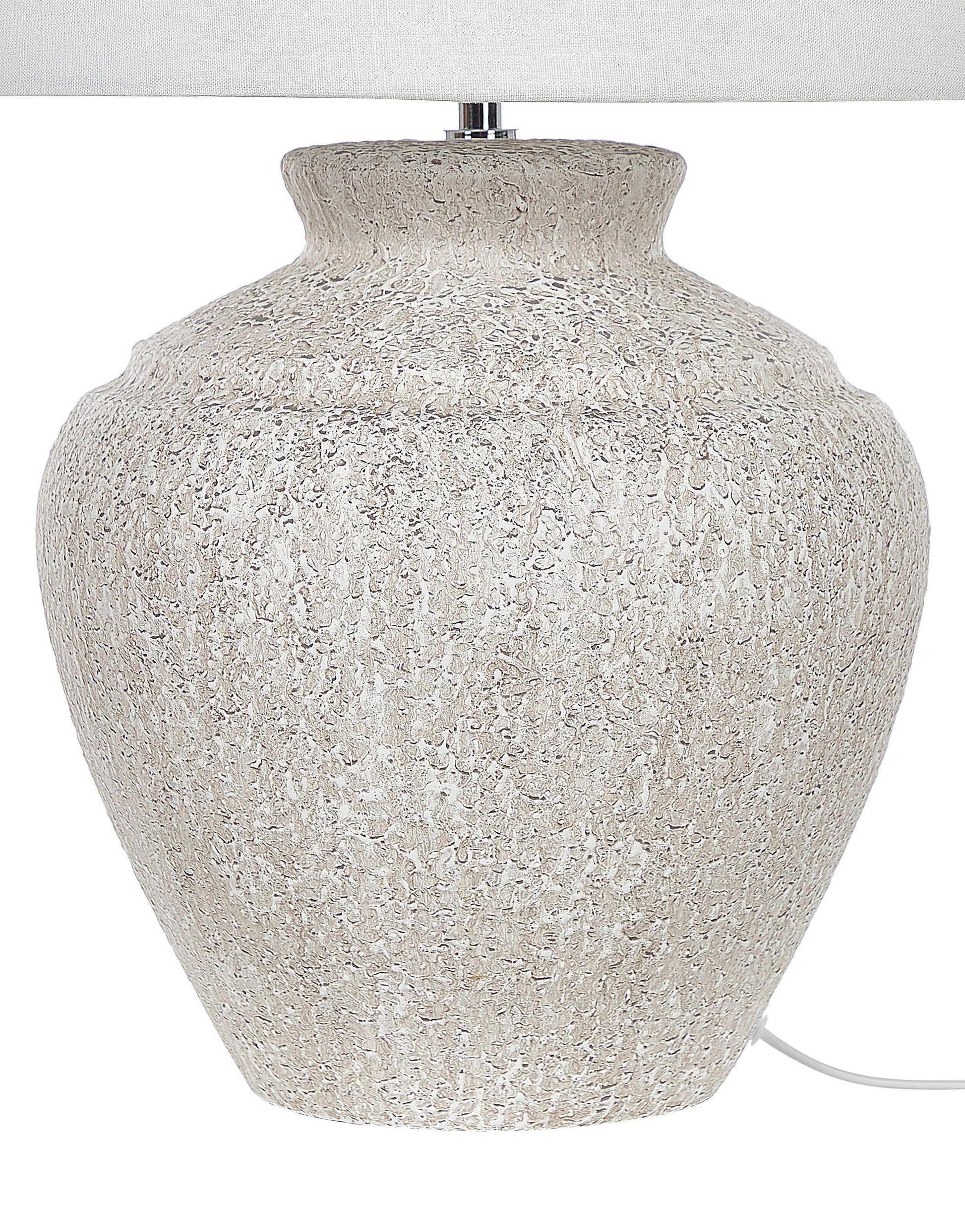  Table Lamp CAINE Ceramic Light Beige