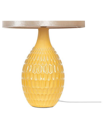 Table Lamp HADDAS Ceramic Yellow