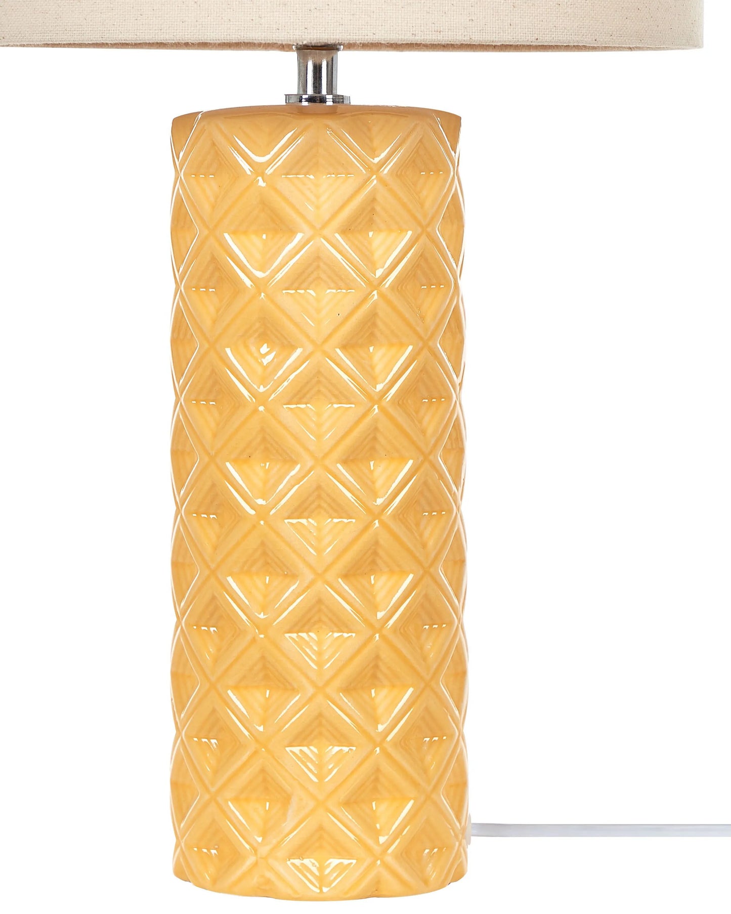  Table Lamp BALONNE Ceramic Yellow