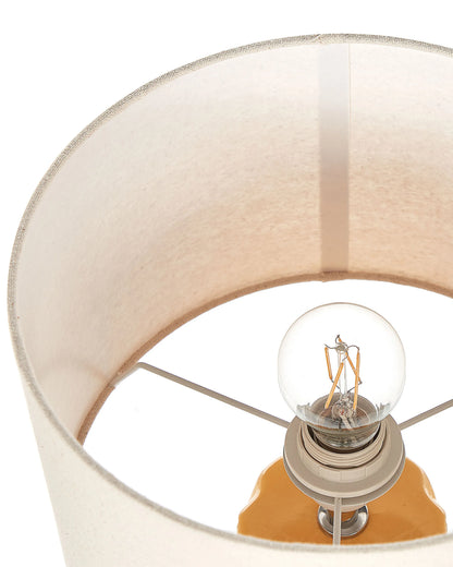  Table Lamp BALONNE Ceramic Yellow