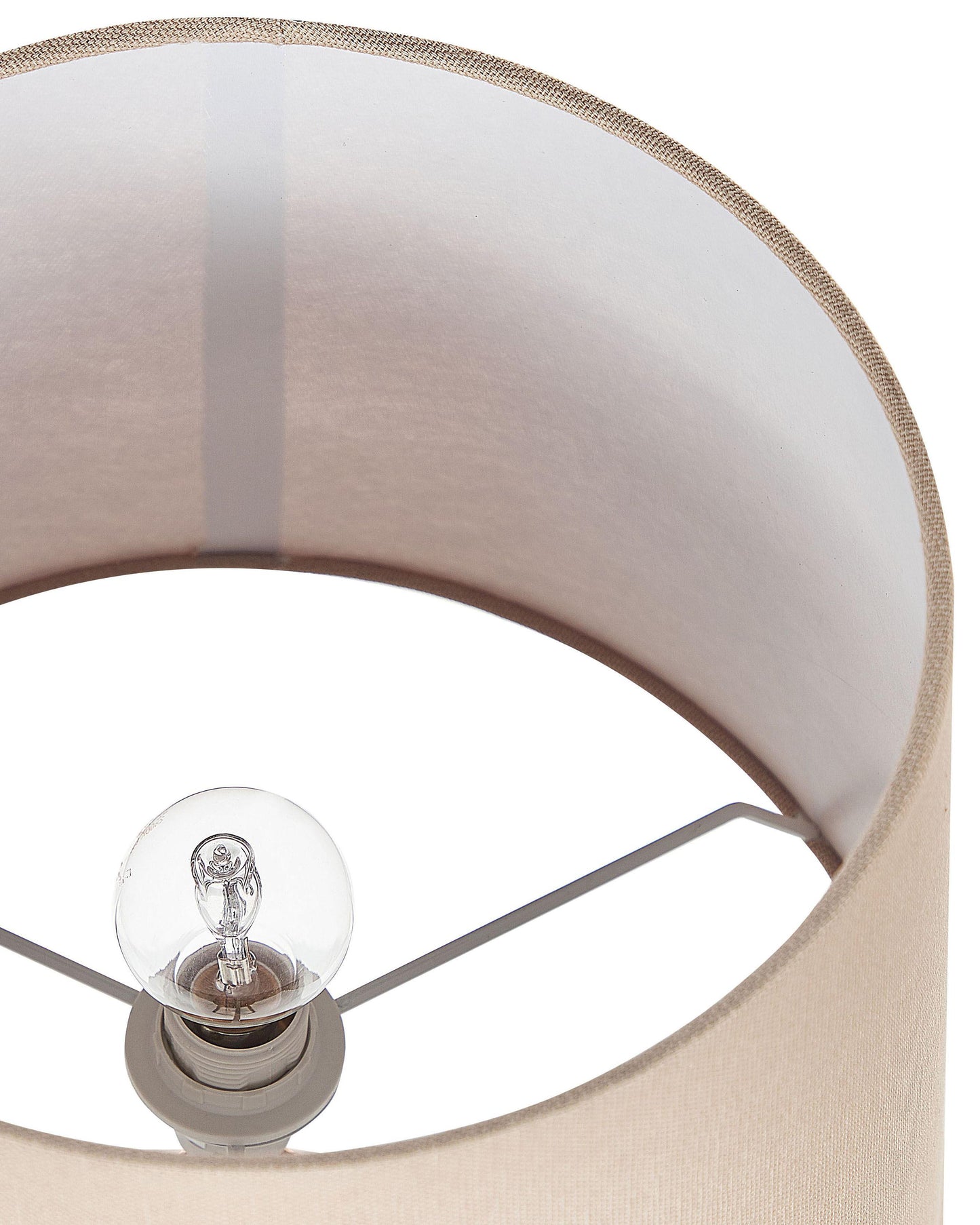  Table Lamp WARI Ceramic Golden Brown