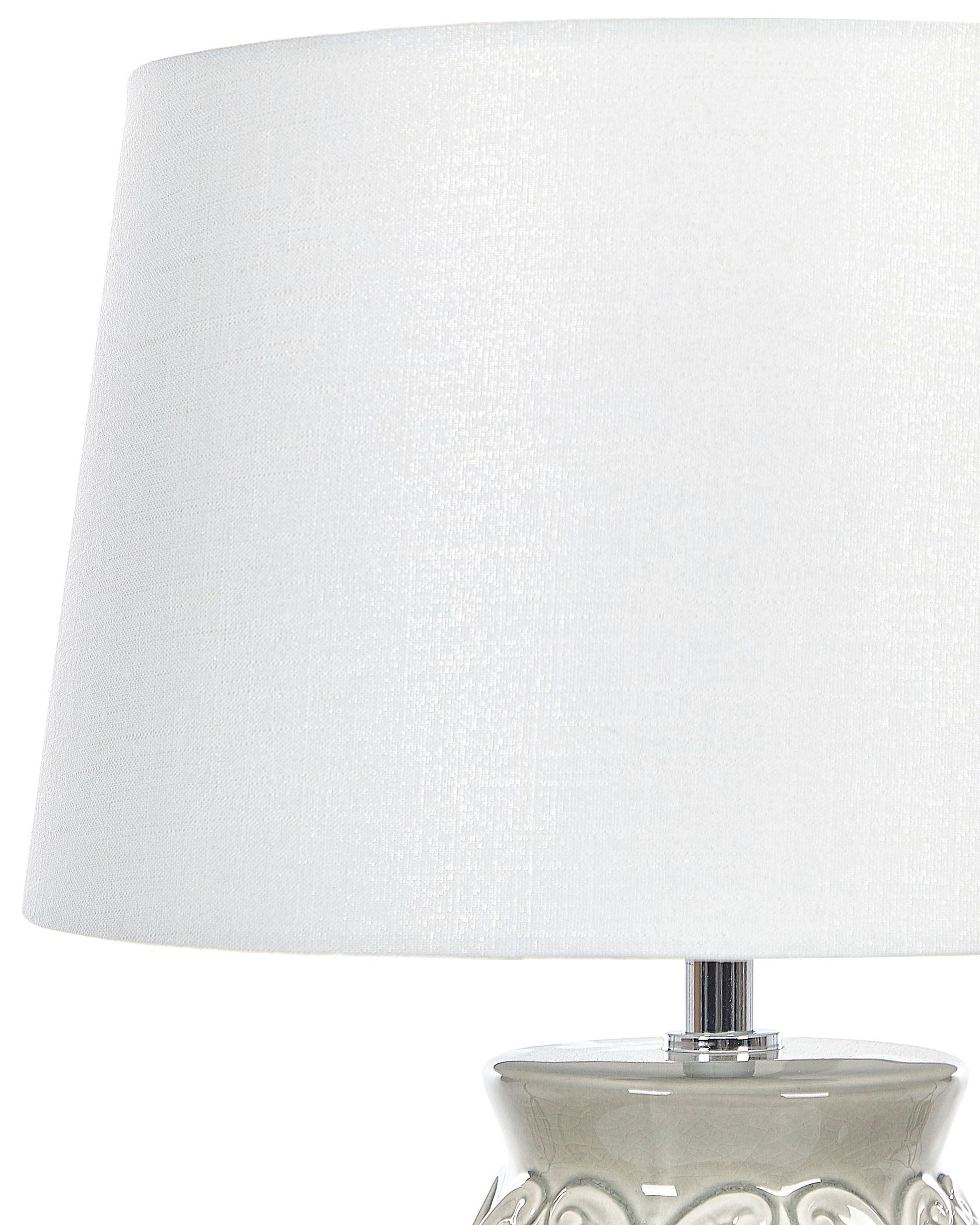 Table Lamp KHOPER Ceramic Grey
