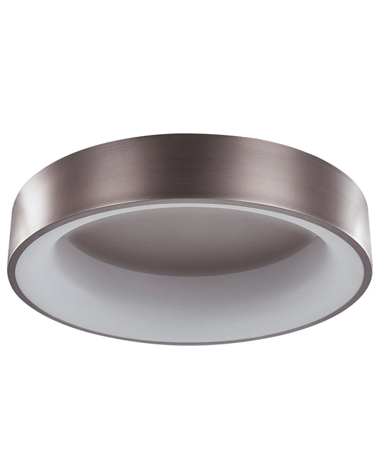  LED Ceiling Lamp DAWEI Metal Light Brown