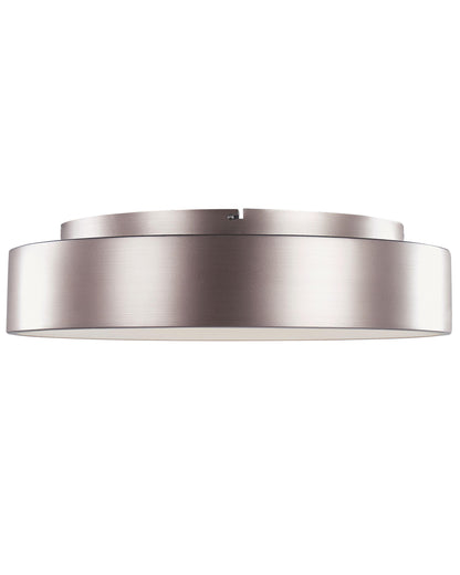  LED Ceiling Lamp DAWEI Metal Light Brown