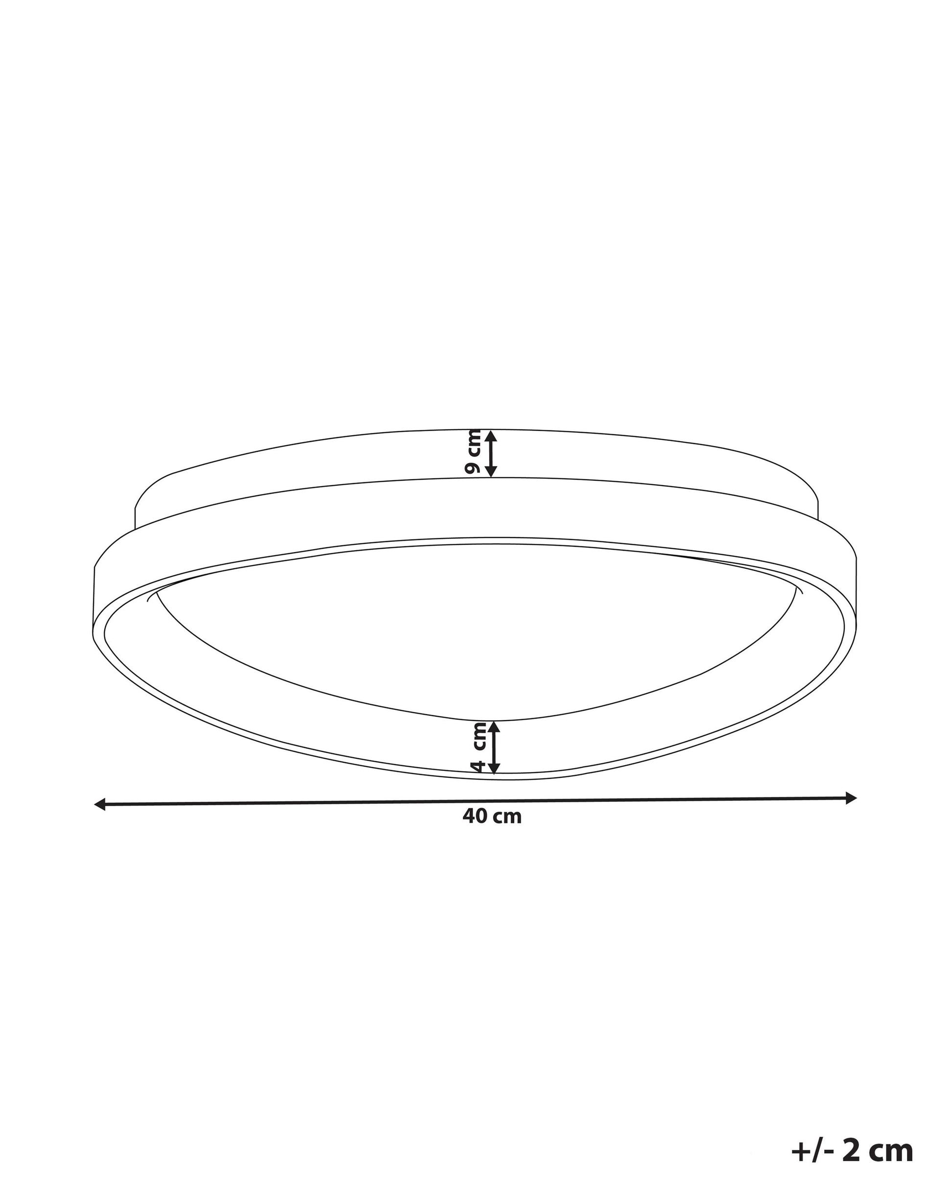 LED Ceiling Lamp NANDING Metal White