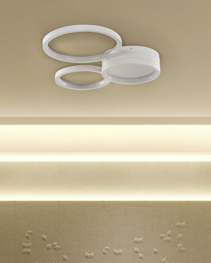  LED Ceiling Lamp AGNAT Metal White