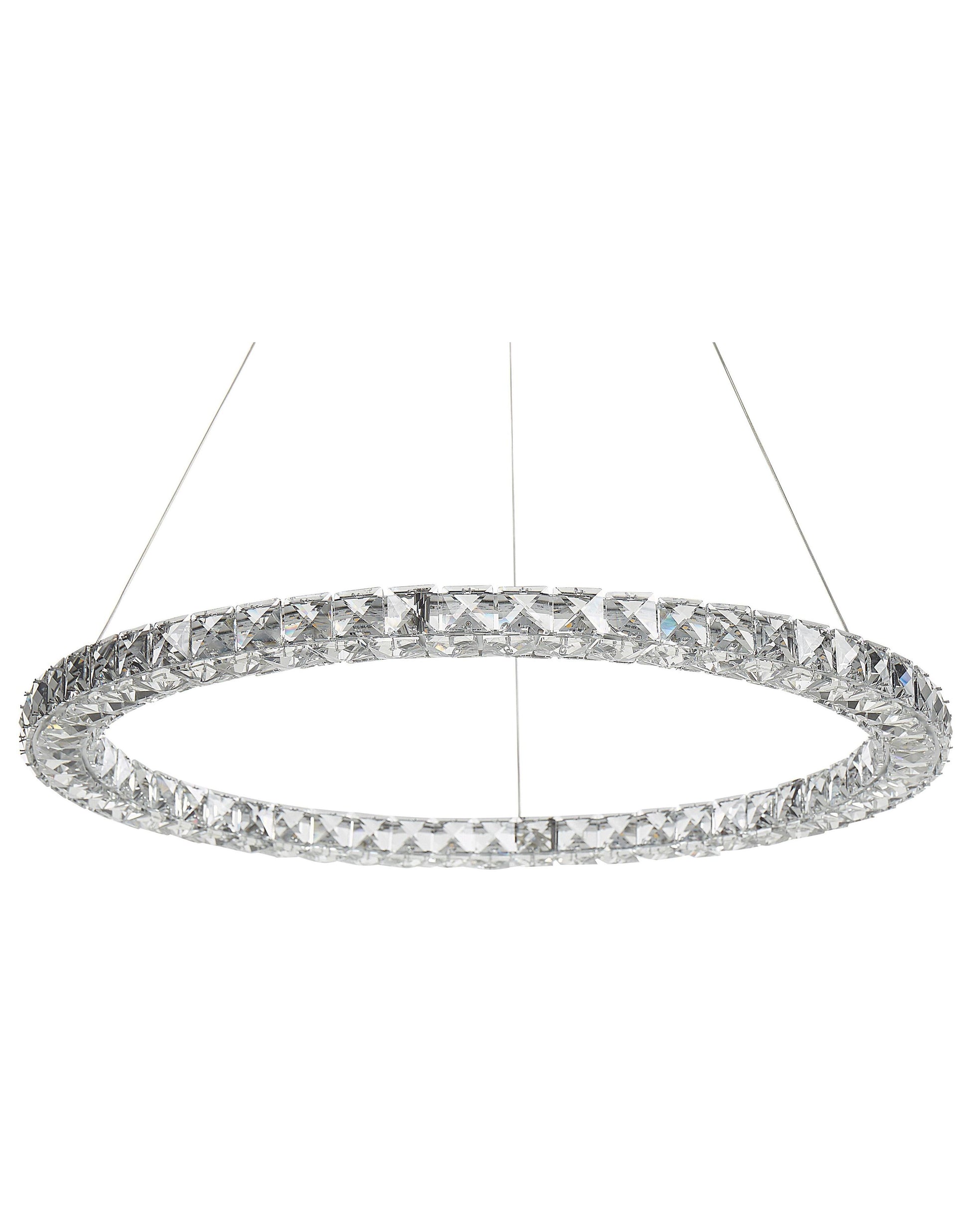  LED Pendant Lamp MAGAT Crystal Silver