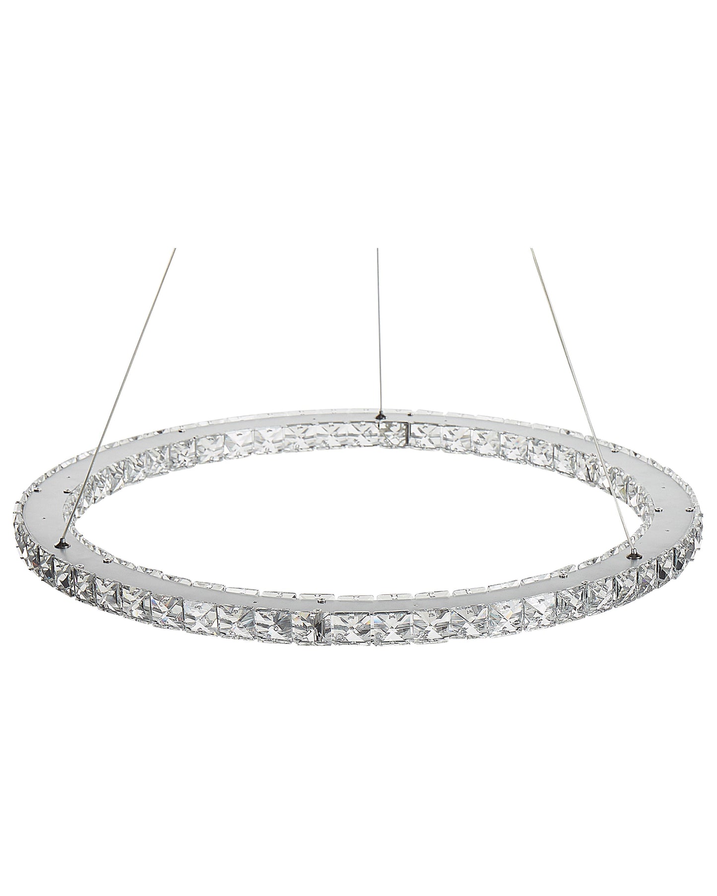  LED Pendant Lamp MAGAT Crystal Silver