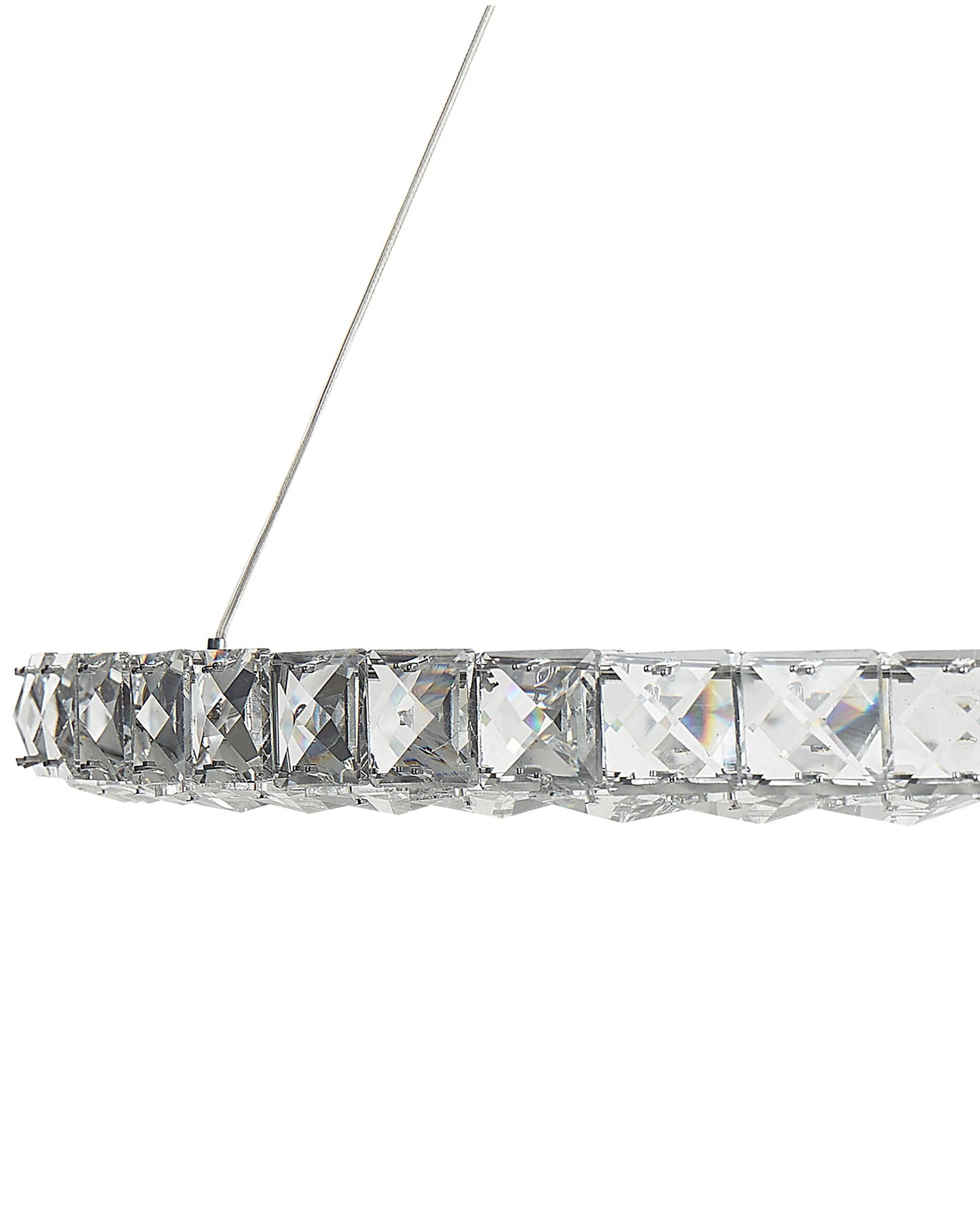  LED Pendant Lamp MAGAT Crystal Silver