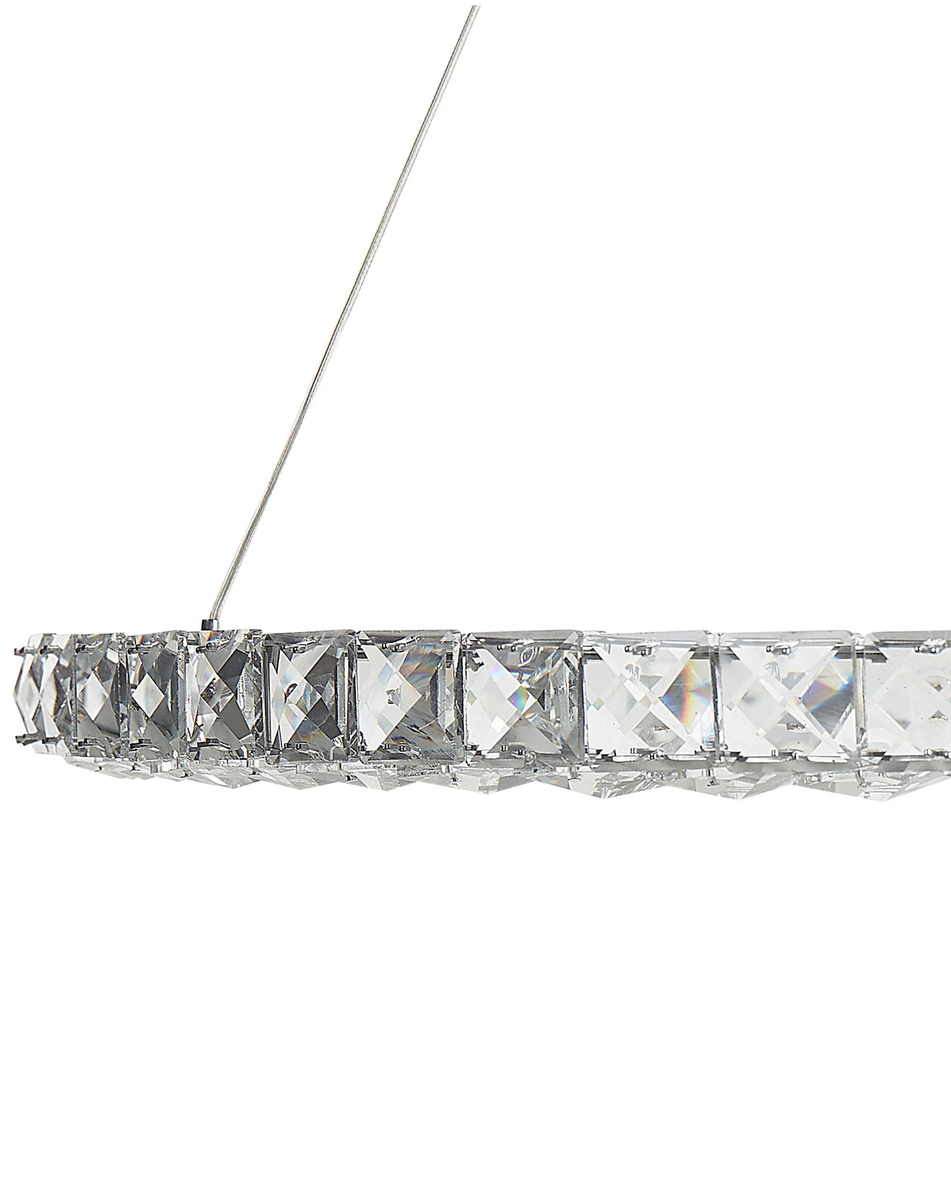 LED Pendant Lamp MAGAT Crystal Silver