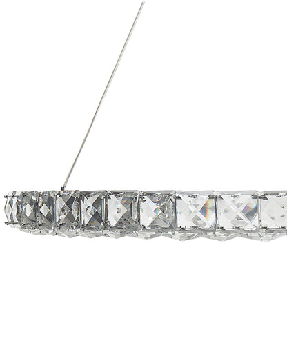 LED Pendant Lamp MAGAT Crystal Silver