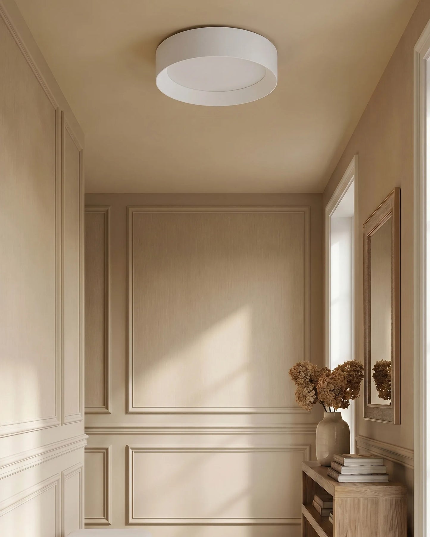  LED Ceiling Lamp LOEI Metal White