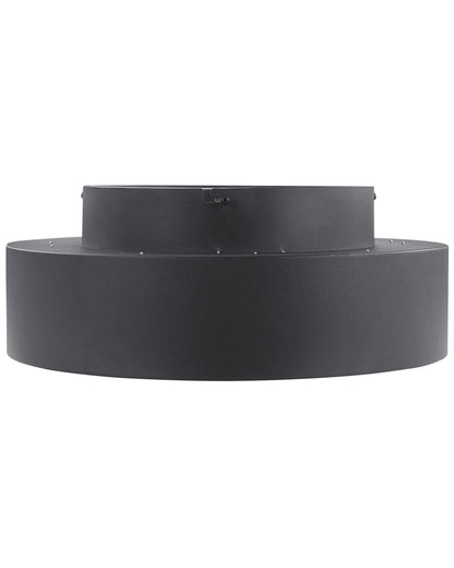  LED Ceiling Lamp MOEI Metal Black