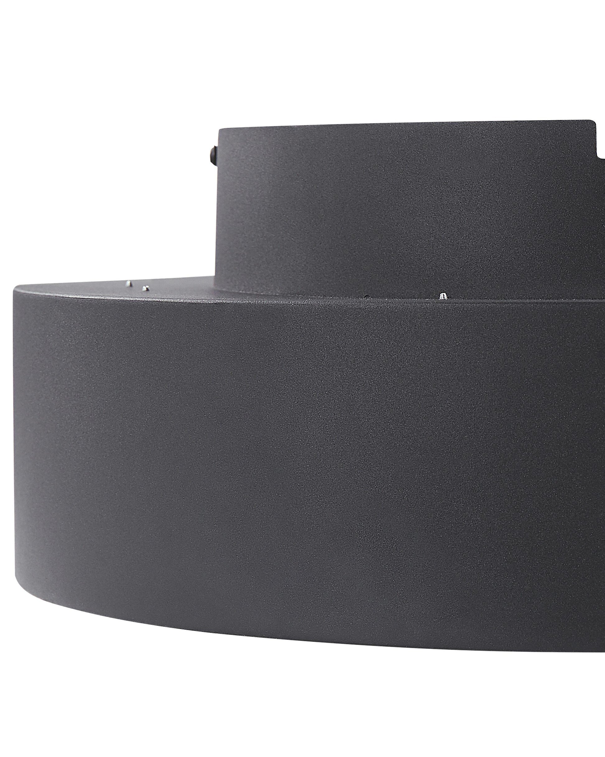  LED Ceiling Lamp MOEI Metal Black