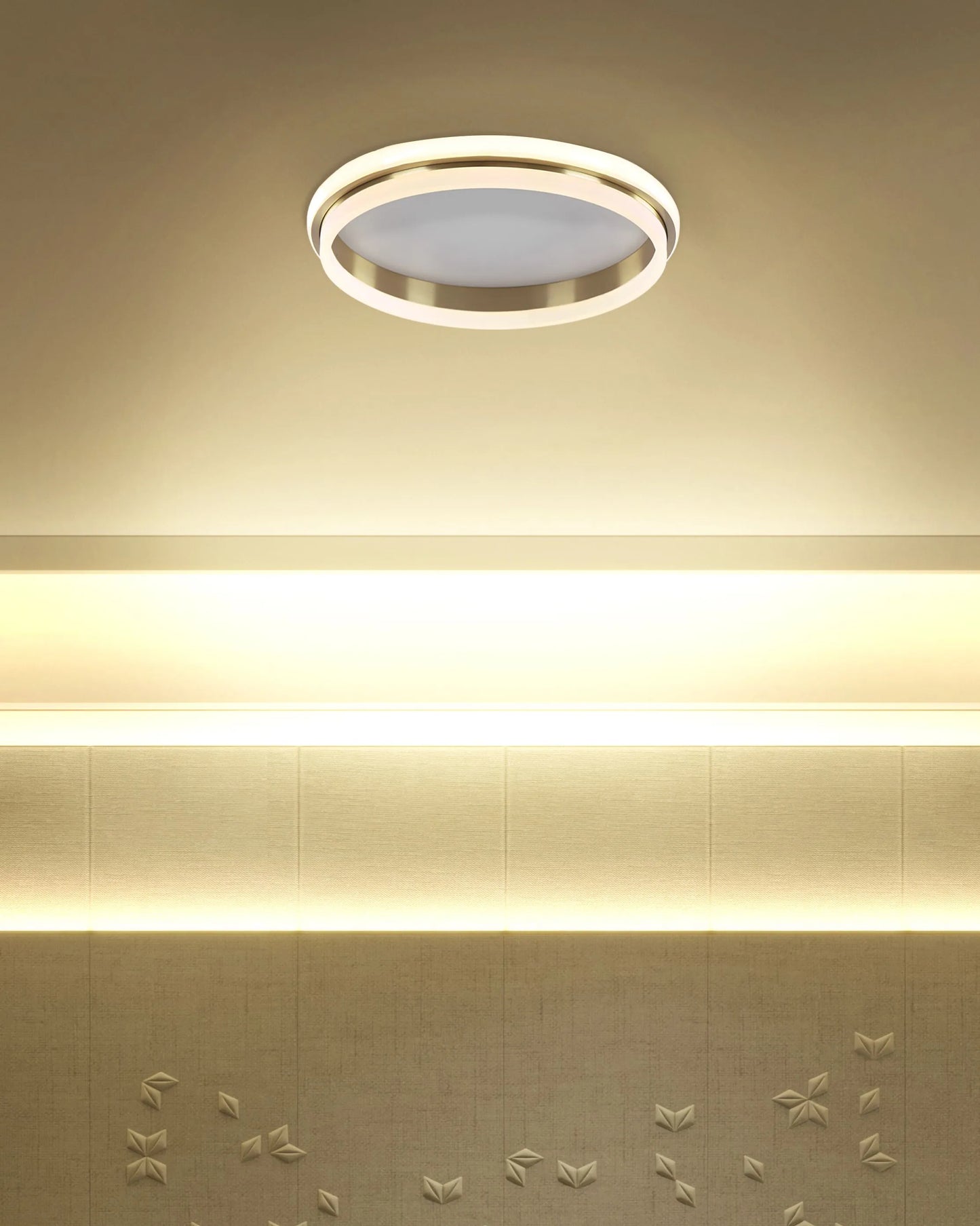  LED Ceiling Lamp TAPING Metal Gold