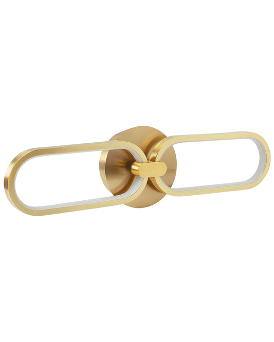  LED Wall Lamp KRANG Metal Gold