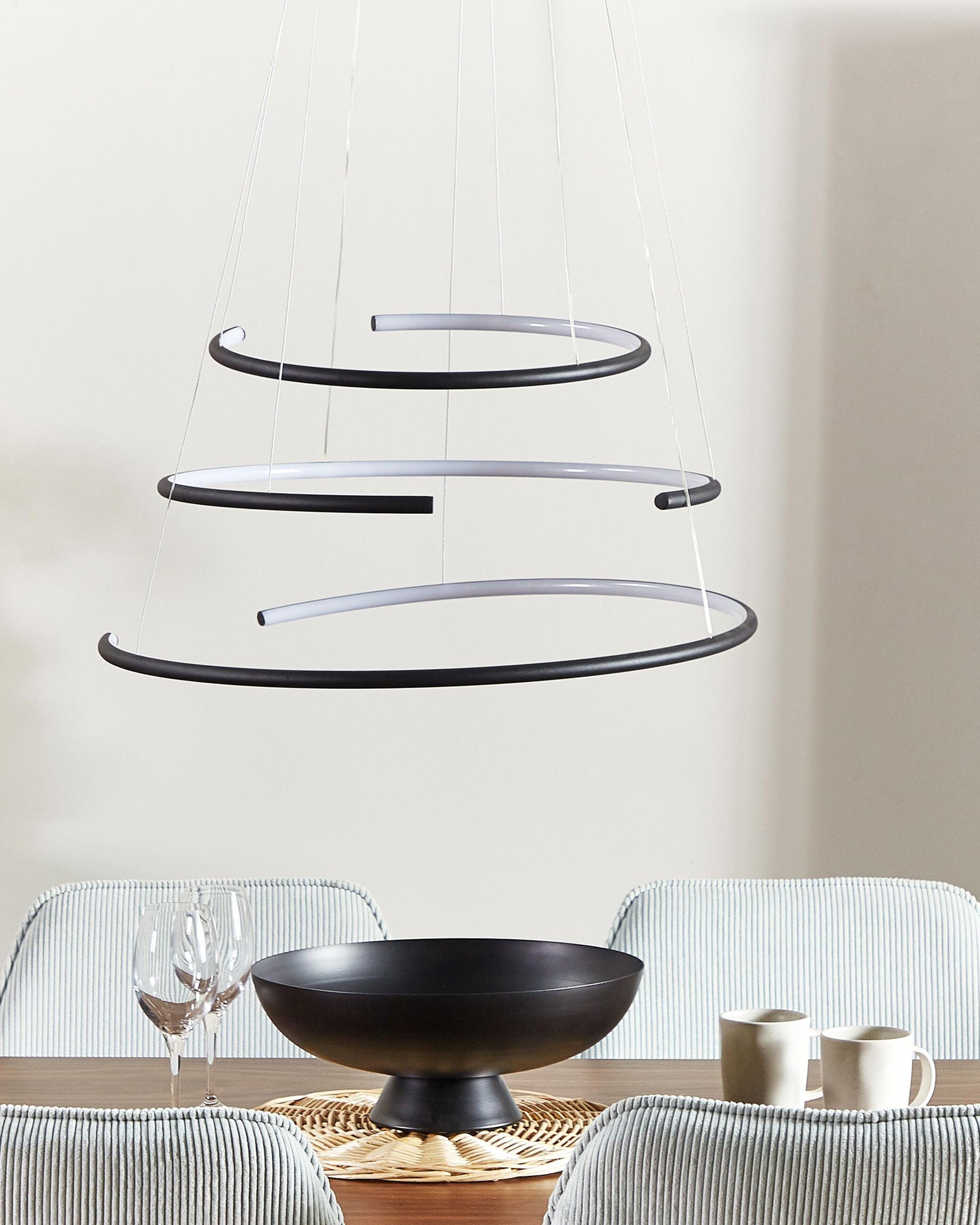  LED Pendant Lamp MAYU Metal Black