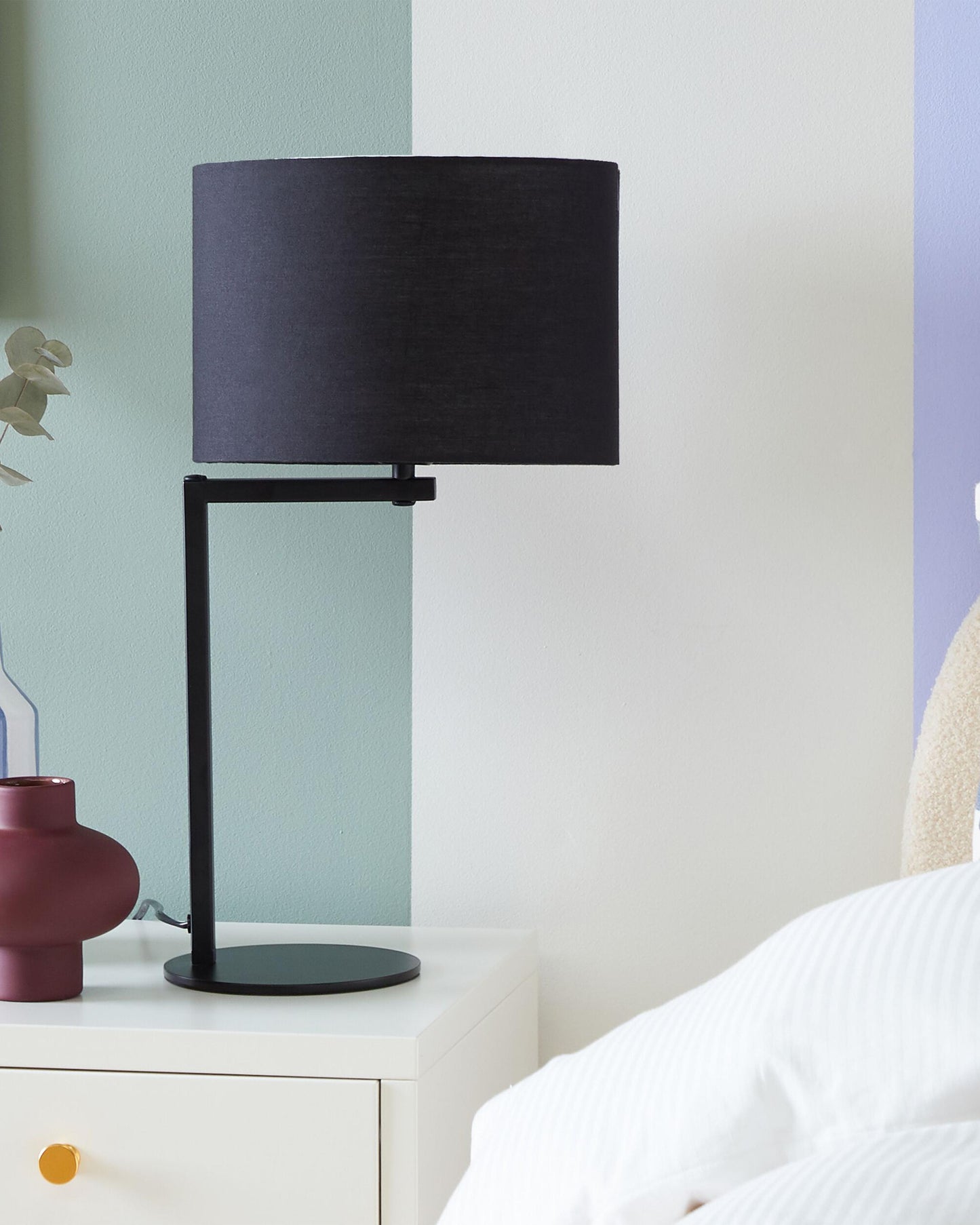  Table Lamp BALDWIN Metal Black