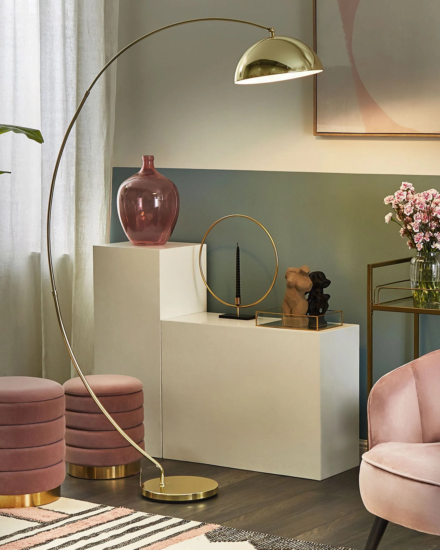  Floor Lamp KAMA Metal Gold