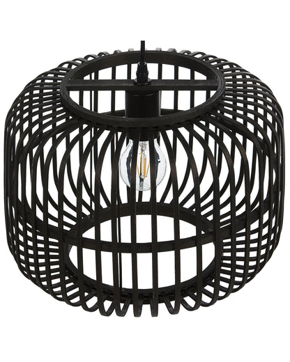  Pendant Lamp MACHEKE Bamboo Wood Black