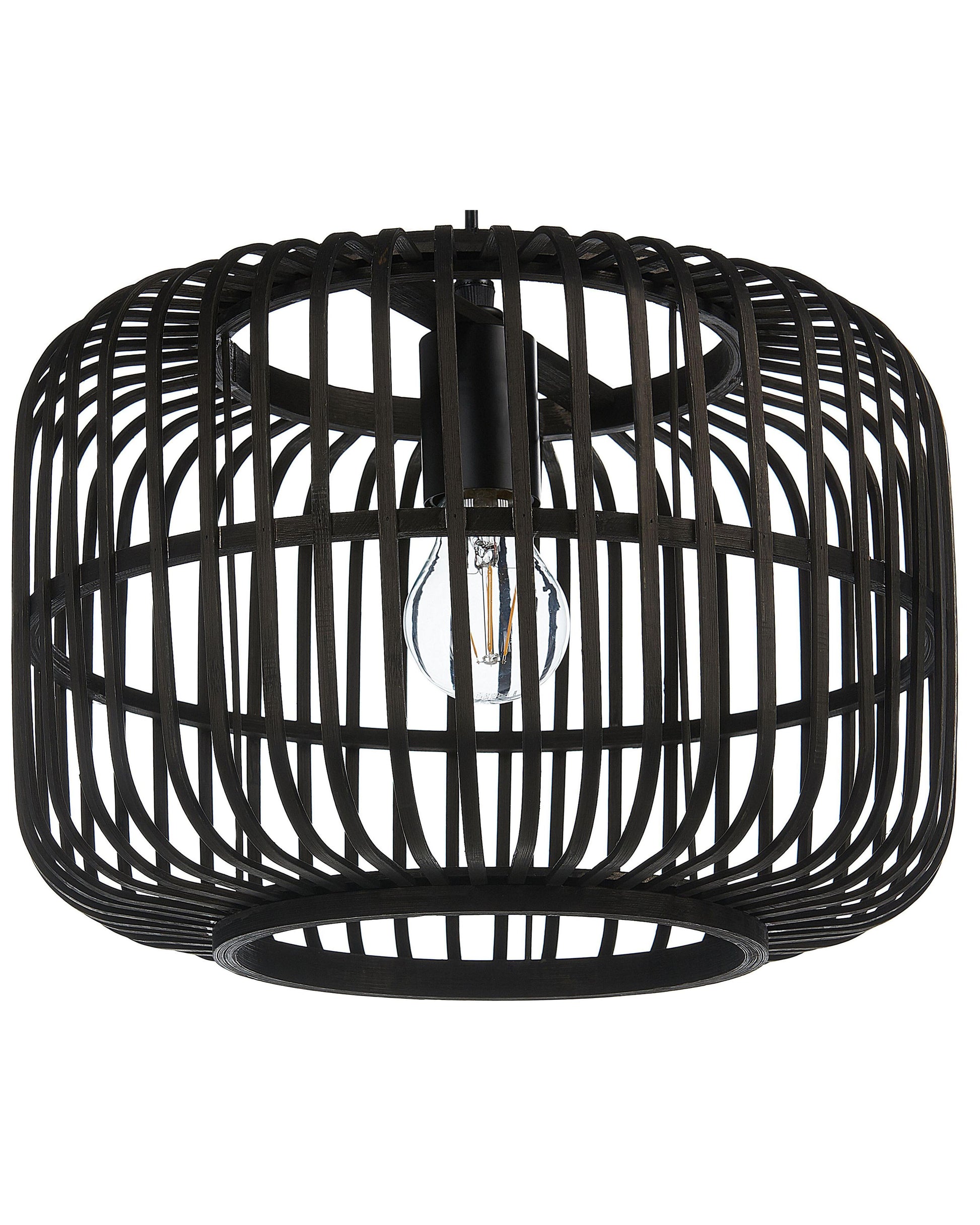  Pendant Lamp MACHEKE Bamboo Wood Black