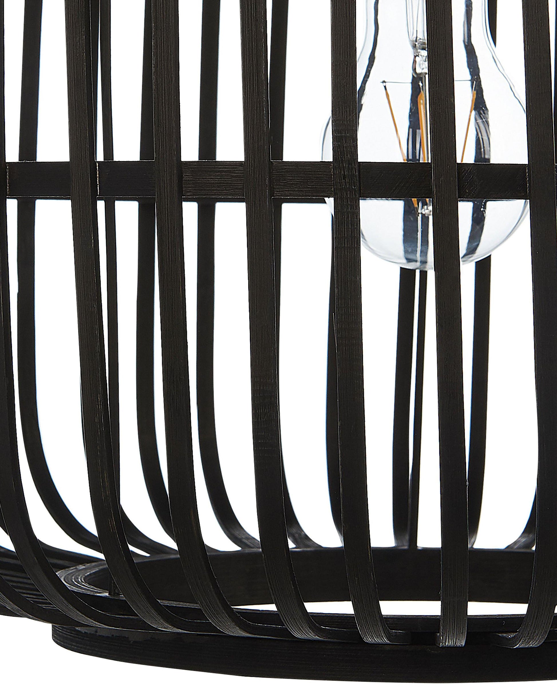  Pendant Lamp MACHEKE Bamboo Wood Black