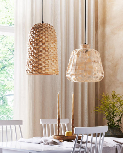  Pendant Lamp KERIO Bamboo Wood Natural