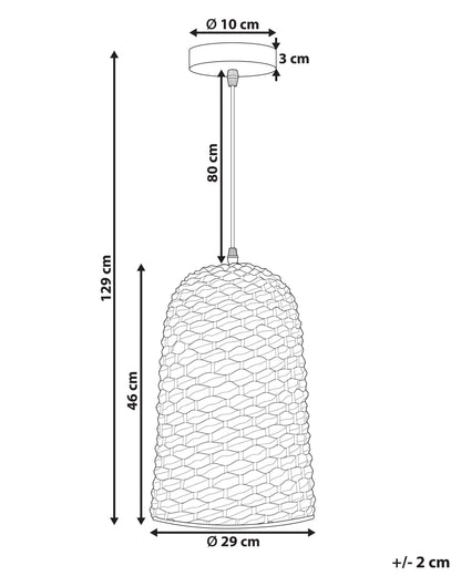  Pendant Lamp KERIO Bamboo Wood Natural