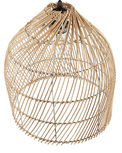  Floor Lamp BERNICA Rattan Natural