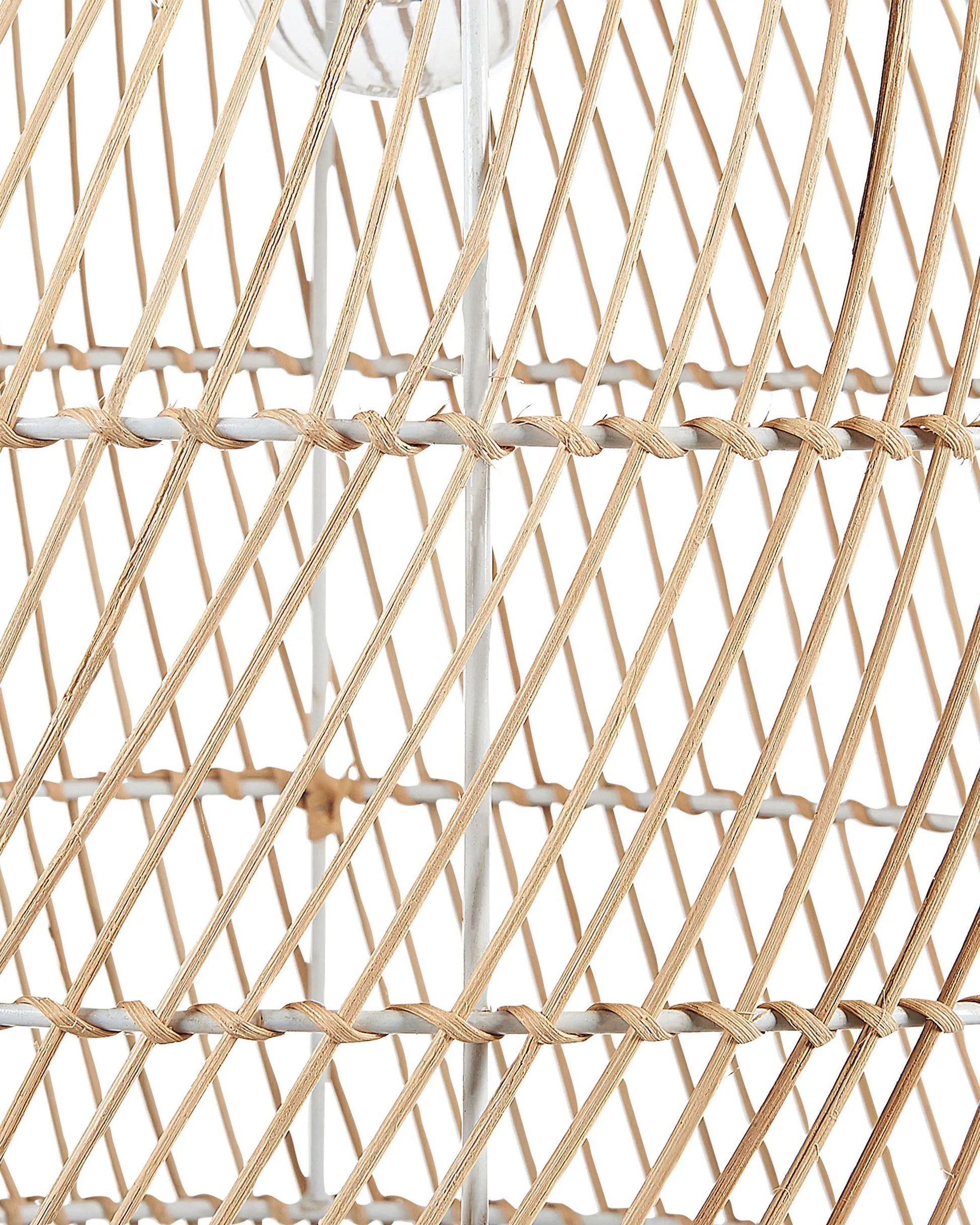  Floor Lamp BERNICA Rattan Natural