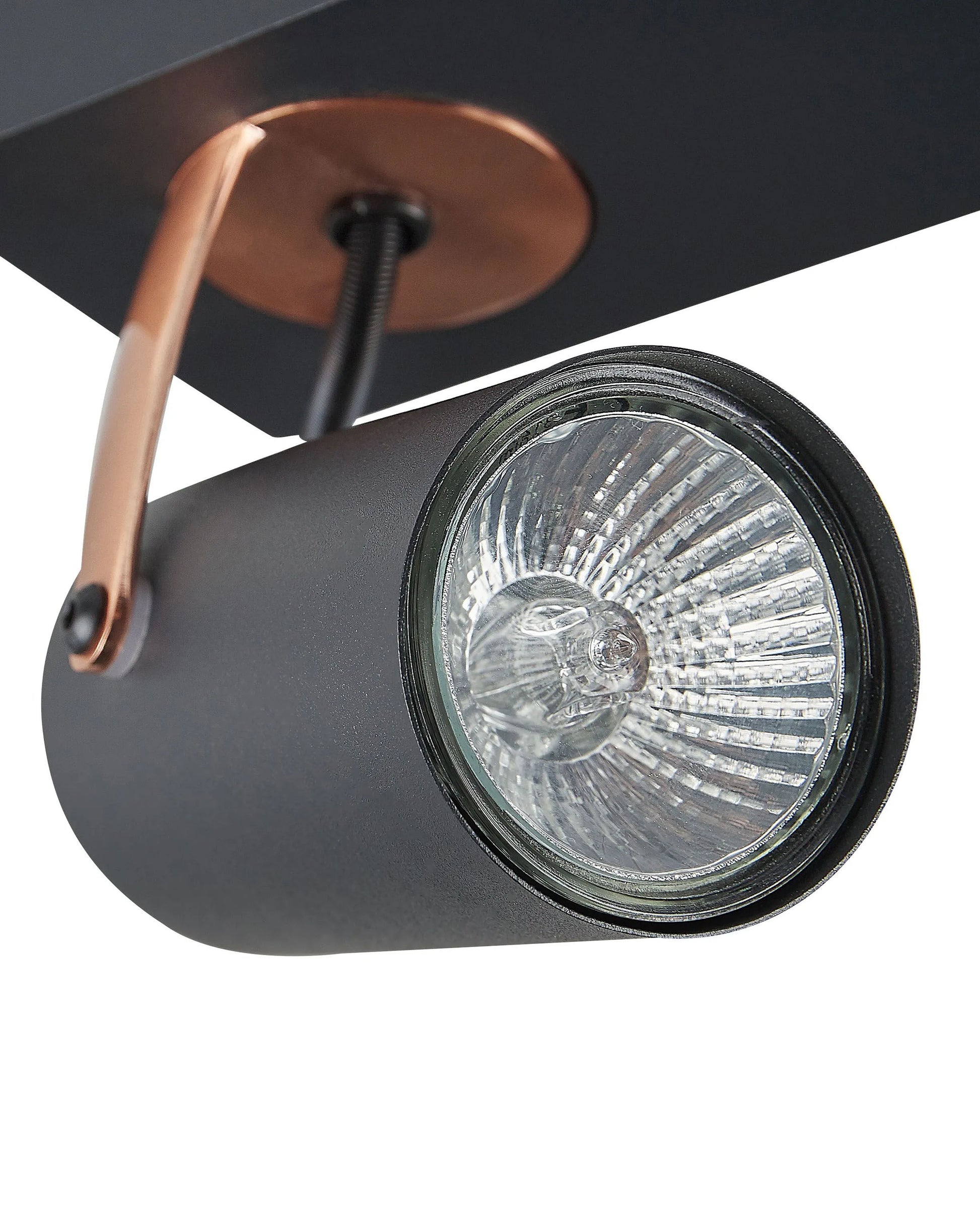  3 Light Spotlight KLIP Adjustable Metal Black