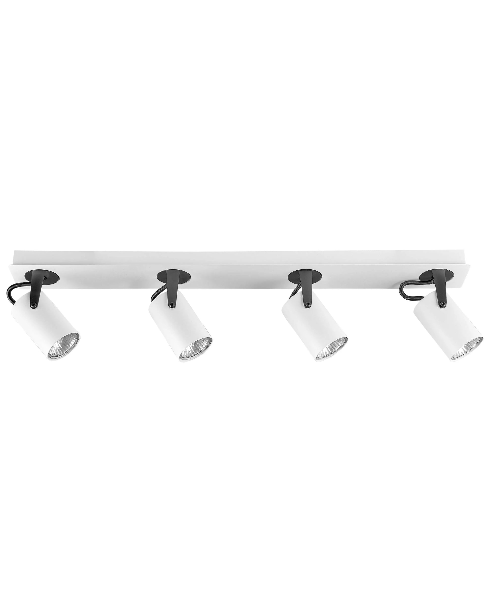  4 Light Spotlight KLIP Adjustable Metal White