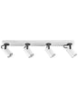 4 Light Spotlight KLIP Adjustable Metal White