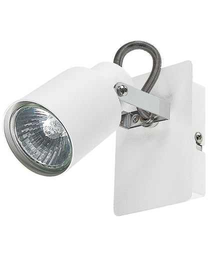  Set Of 2 Spotlight Lamps BONTE Adjustable Metal White