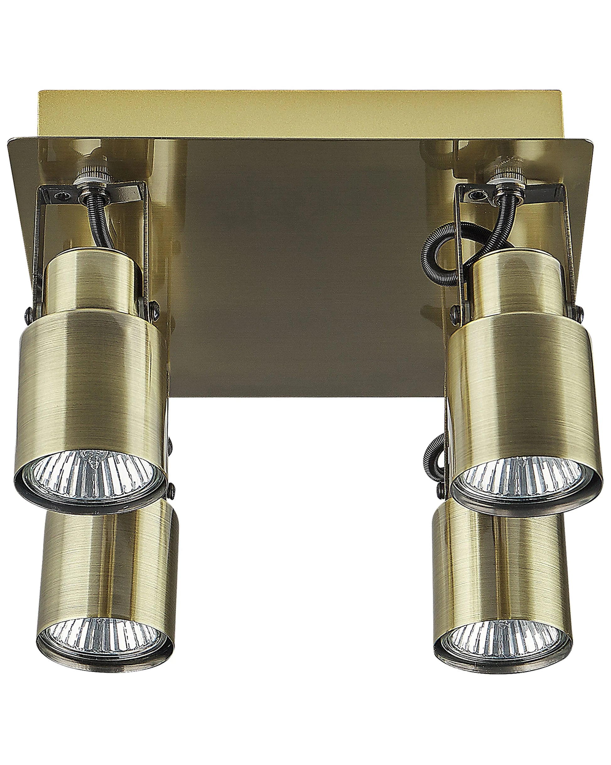  4 Light Spotlight BONTE Adjustable Metal Brass