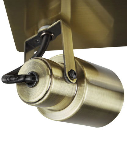  4 Light Spotlight BONTE Adjustable Metal Brass