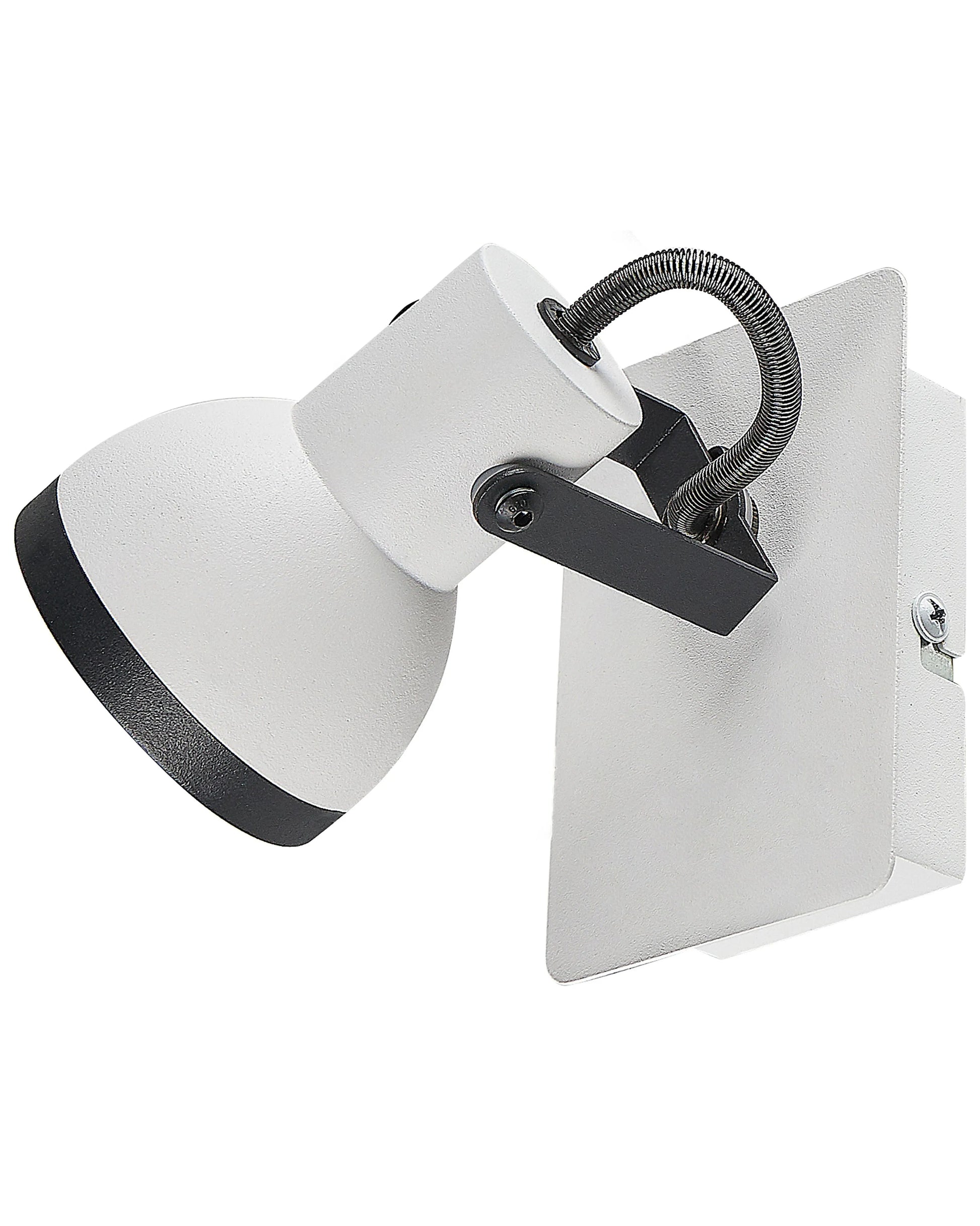  Set Of 2 Spotlight Lamps BARO Adjustable Metal White