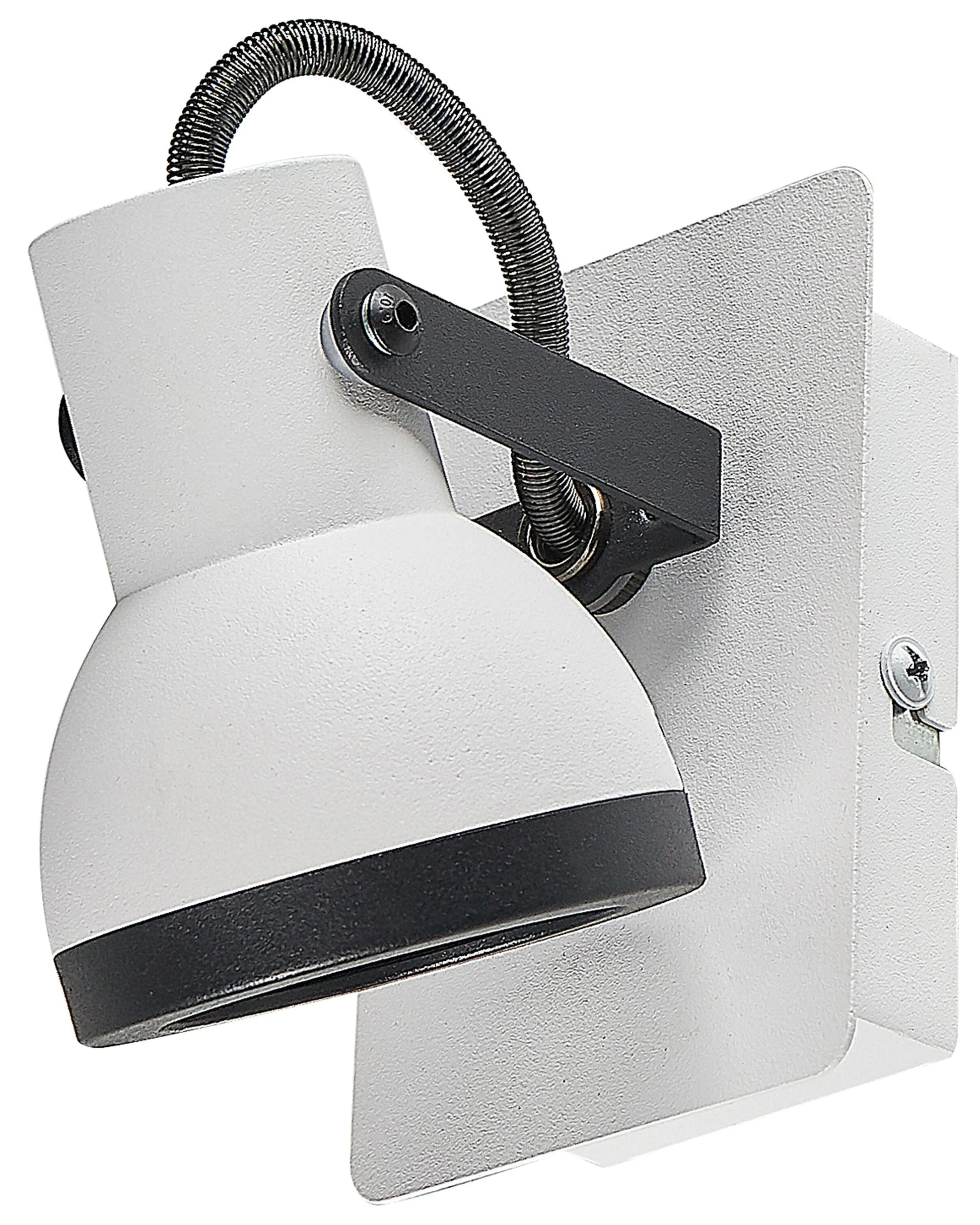  Set Of 2 Spotlight Lamps BARO Adjustable Metal White