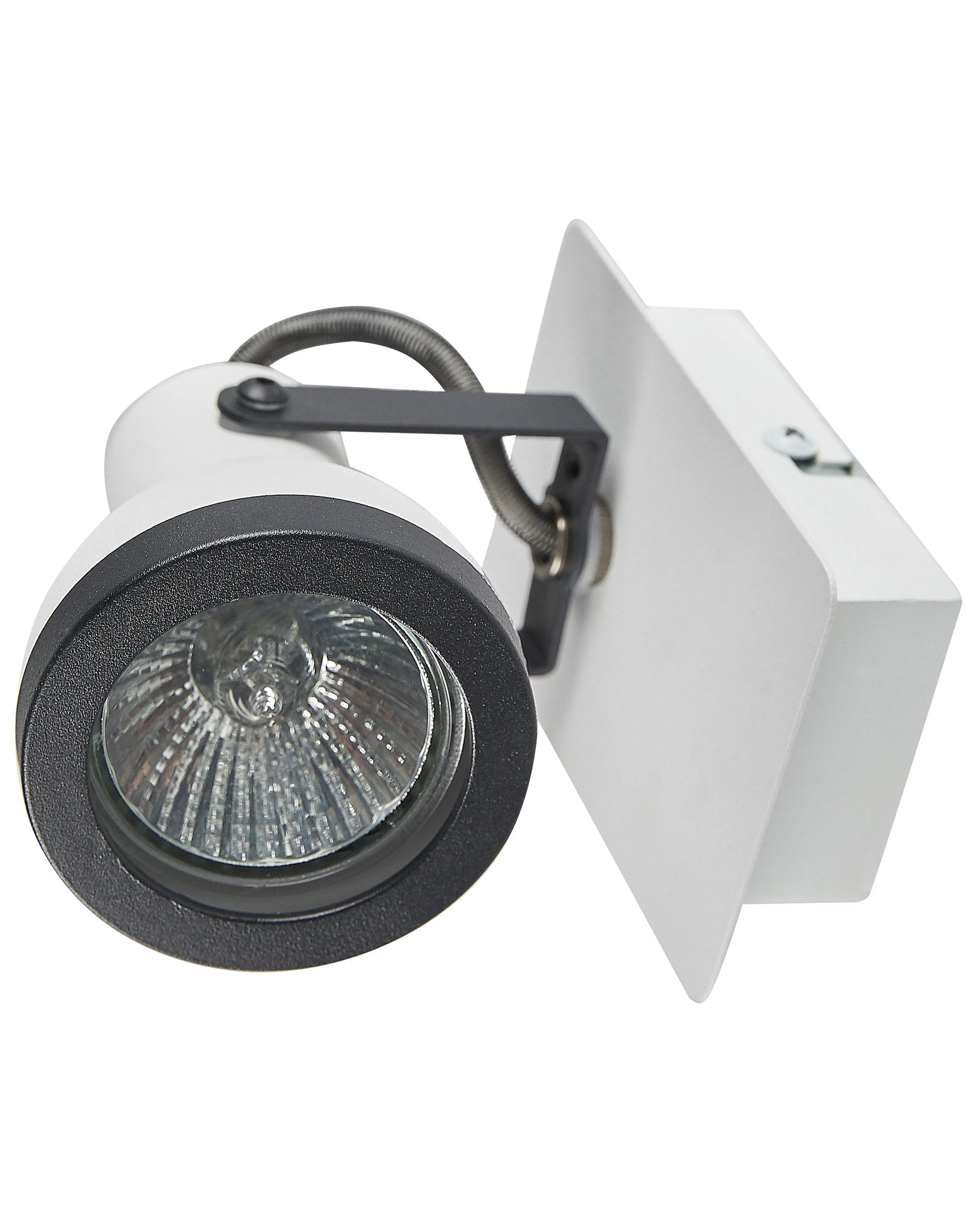  Set Of 2 Spotlight Lamps BARO Adjustable Metal White