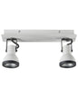  2 Light Spotlight BARO Adjustable Metal White