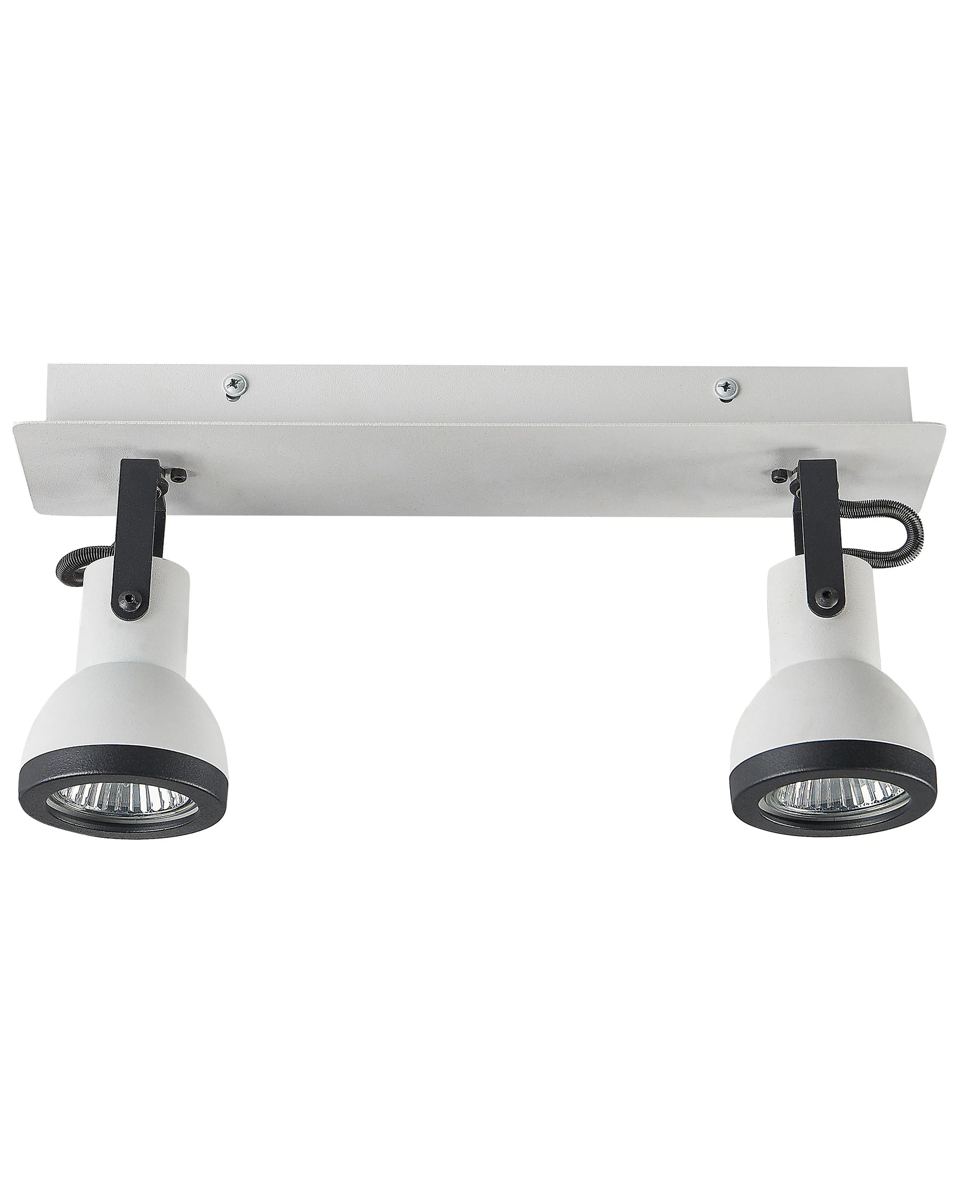  2 Light Spotlight BARO Adjustable Metal White