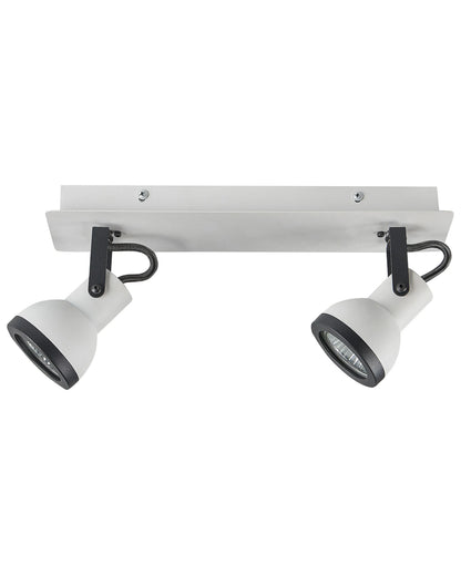  2 Light Spotlight BARO Adjustable Metal White