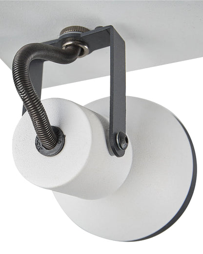  2 Light Spotlight BARO Adjustable Metal White